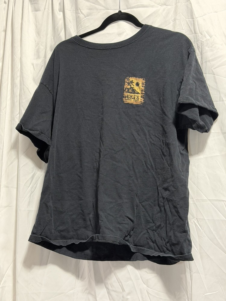 Vintage Duke’s Canoe Club Waikiki Black Short Sleeve Graphic T-Shirt Men Size XL