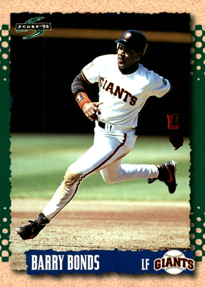 1995 Score #30 Barry Bonds San Francisco Giants