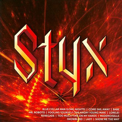 STYX Icon CD BRAND NEW 12 Track Compilation