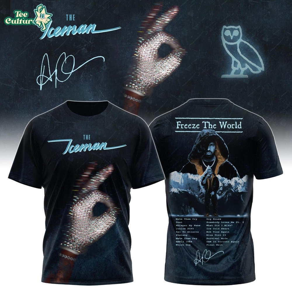 Drake Special The Iceman Album 2026 Limited Edition Tshirt