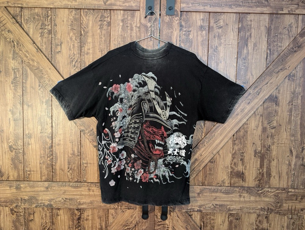 Darc Sport Bushido Samurai Tee Shirt Mens Medium M Worn Once Black⁠