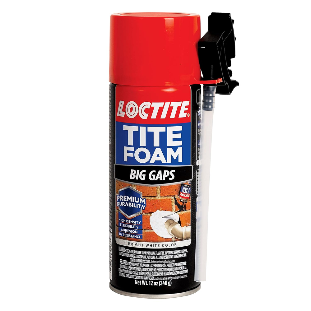 Loctite Tite Foam Big Gaps Expanding Polyurethane Spray Foam Sealant for Insulation