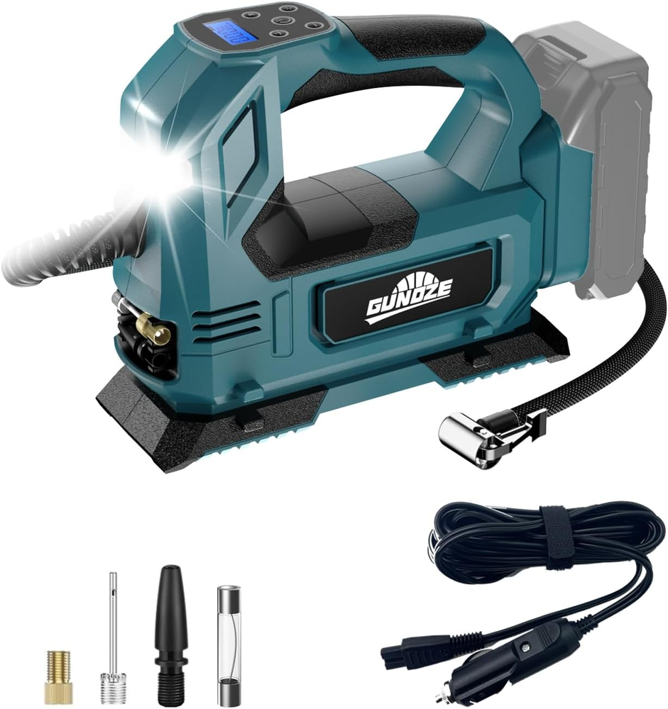 Makita Air Compressor 18V Battery 160PSI Portable LED Light Cordless Inflator US