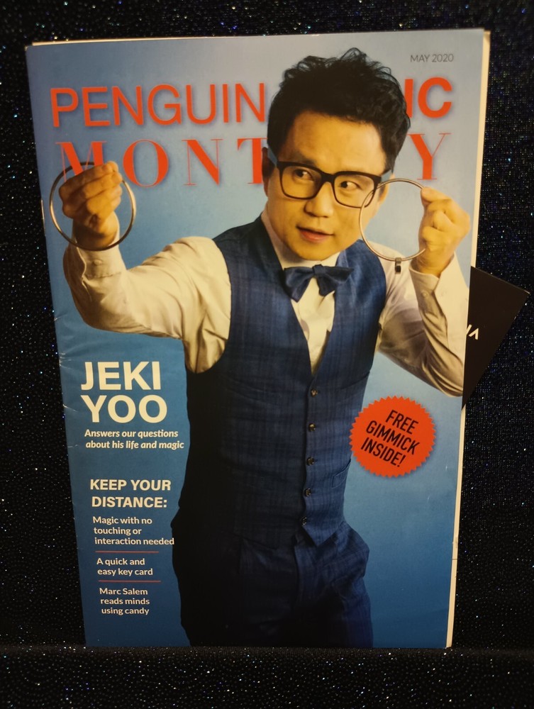 Penguin Magic Monthly Magazine Jeki Yoo Issue 2020