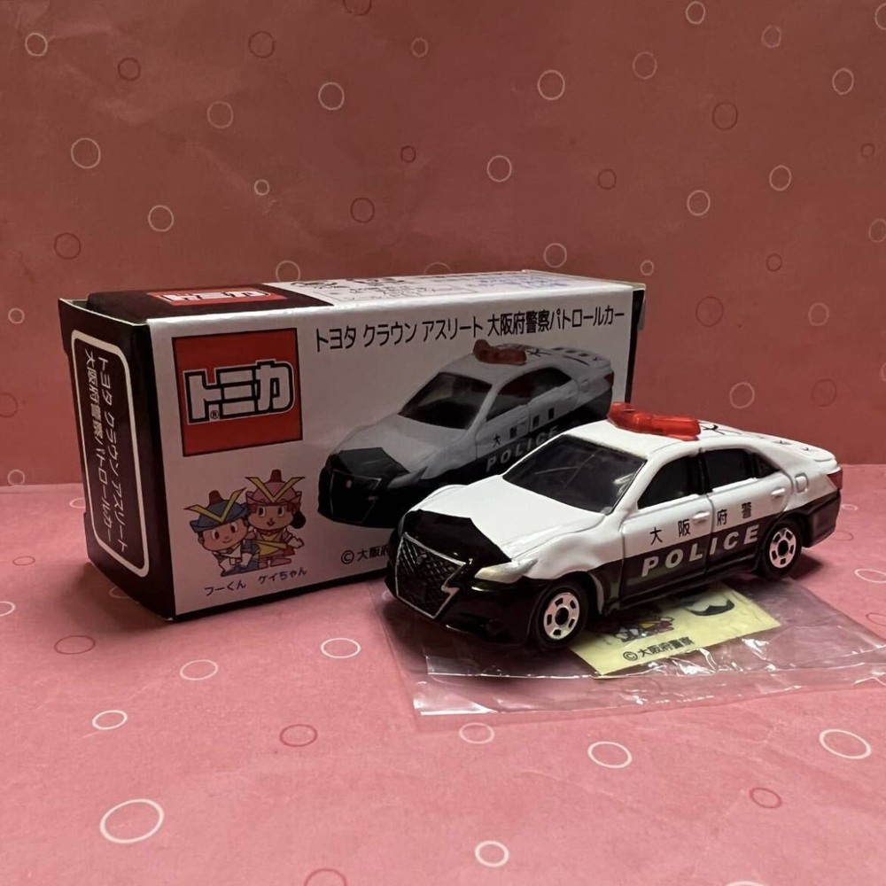 Takara Tomy Tomica No.92-7 Toyota Crown Athlete Osaka Police Patrol Car Limited