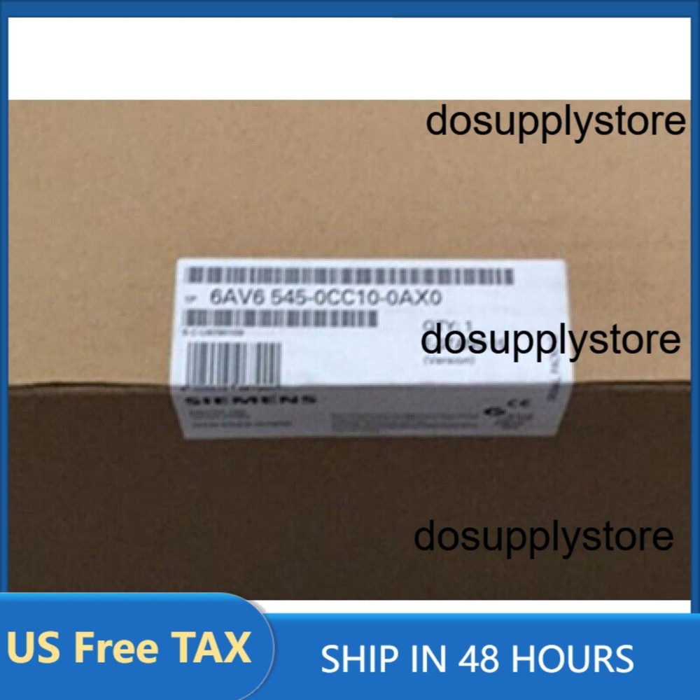 New In Box 6AV6545-0CC10-0AX0 SIEMENS 6AV6 545-0CC10-0AX0 Touch Panel FREE SHIP
