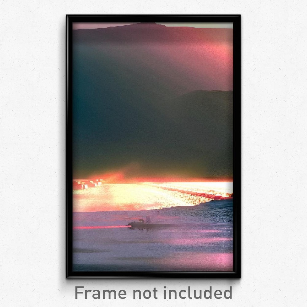 Pixel Art Poster - Elegant Dike (8 Bit Psychedelic Trippy Video Game Print)