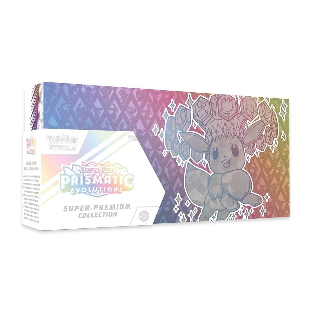 🔥 Pokemon Prismatic Evolutions SPC Super Premium Collection Box New Sealed 🔥