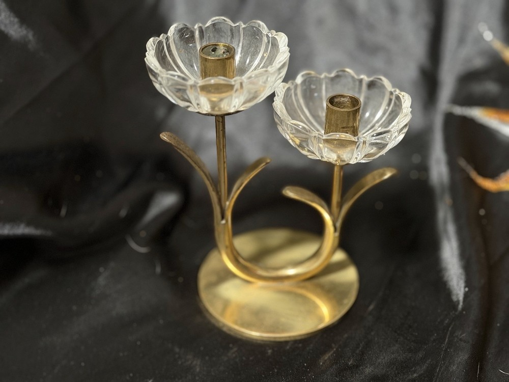 Gunnar Ander  Ystad Sweden Table Top Candlestick Mid century