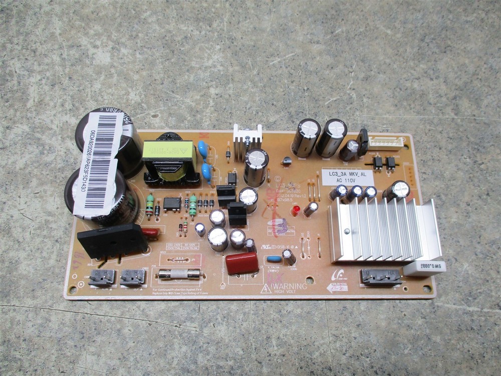 Samsung Refrigerator Control Board Part # Da92-00215R Da92-00268A