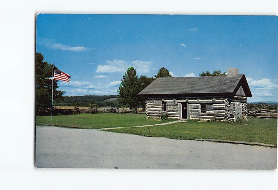 Postcard Hyde Cabin Grand Isle Vermont USA