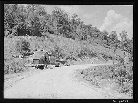 Farm Security Administration,Leslie County,Hyden,Kentucky,KY,Wolcott,FSA,1