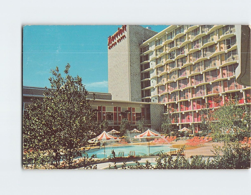 Postcard Marriott Motor Hotel Atlanta Georgia