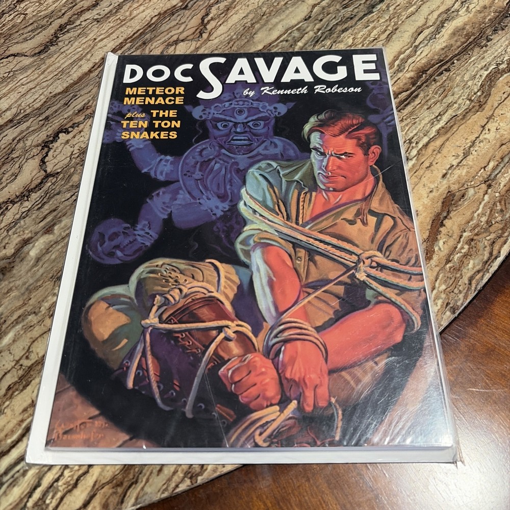Doc Savage Vol 35 ‘Meteor Menace’ & ‘The Ten Ton Snakes’ SC NEW