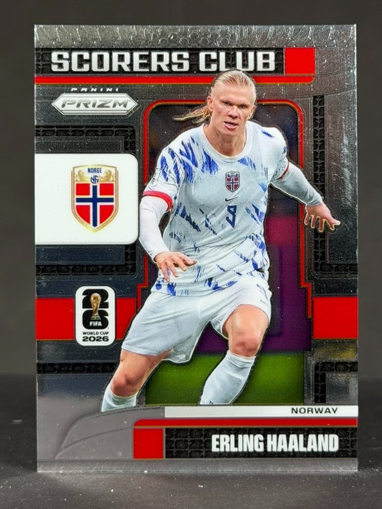 Erling Haaland 2026 Panini Prizm FIFA World Cup Base Set Scorers Clubs Norway