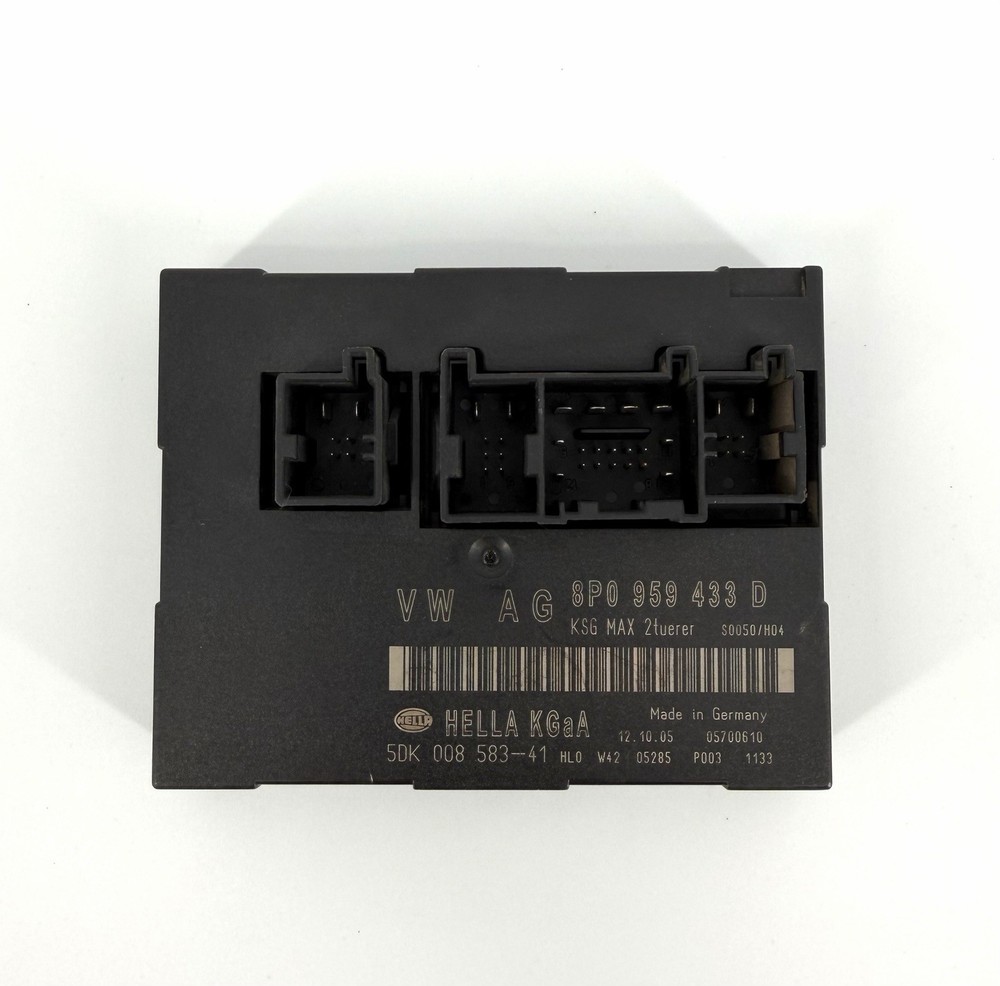 Audi A3 8P BCM Comfort Control Module 8P0959433D Hella OEM 2 Door