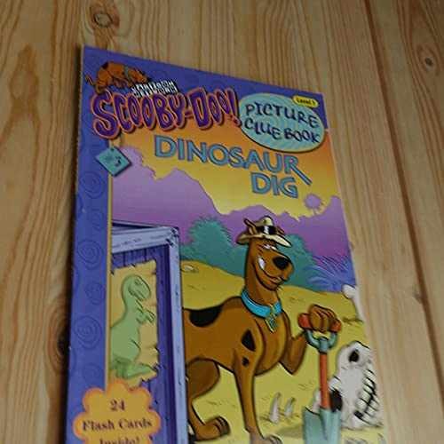 Dinosaur Dig (Scooby-Doo! Picture Clue - Paperback, by Scholastic - Acceptable r