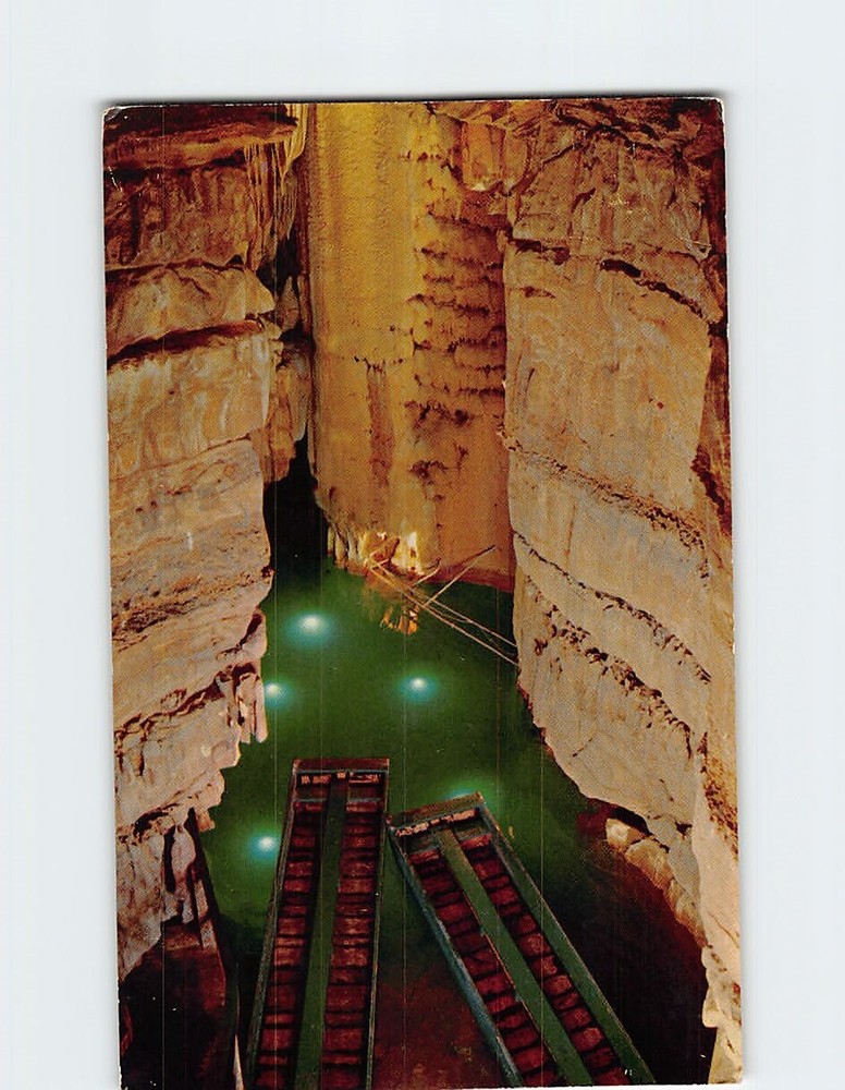 Postcard Crystal Lake In Mammoth Cave National Park Kentucky USA