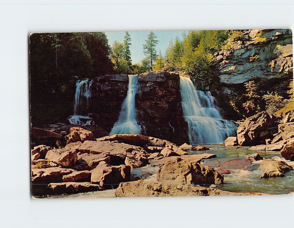 Postcard Blackwater Falls West Virginia