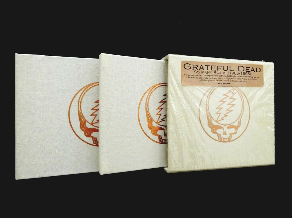 Grateful Dead So Many Roads Box Set 1965 - 1995 Jerry Garcia 5 CD + 60 Page Book