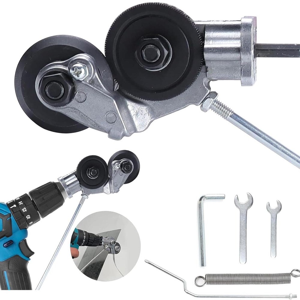 Electric Drill Plate Cutter Sheet Metal Cutter - Shears Attachment Cutter