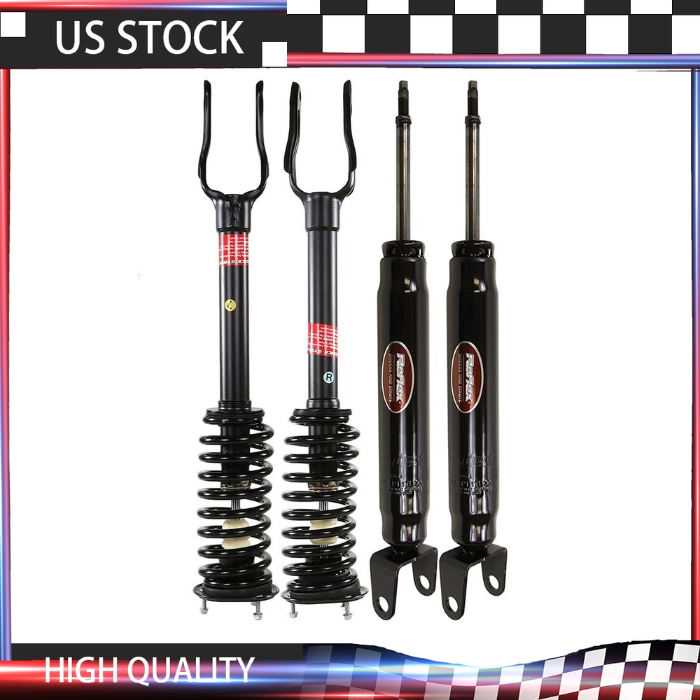 Monroe OEM Front Struts and Rear Shocks for 2011-2015 Jeep Grand Cherokee 2WD