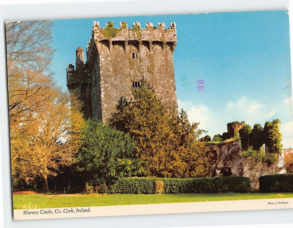 Postcard Blarney Castle County Cork Ireland