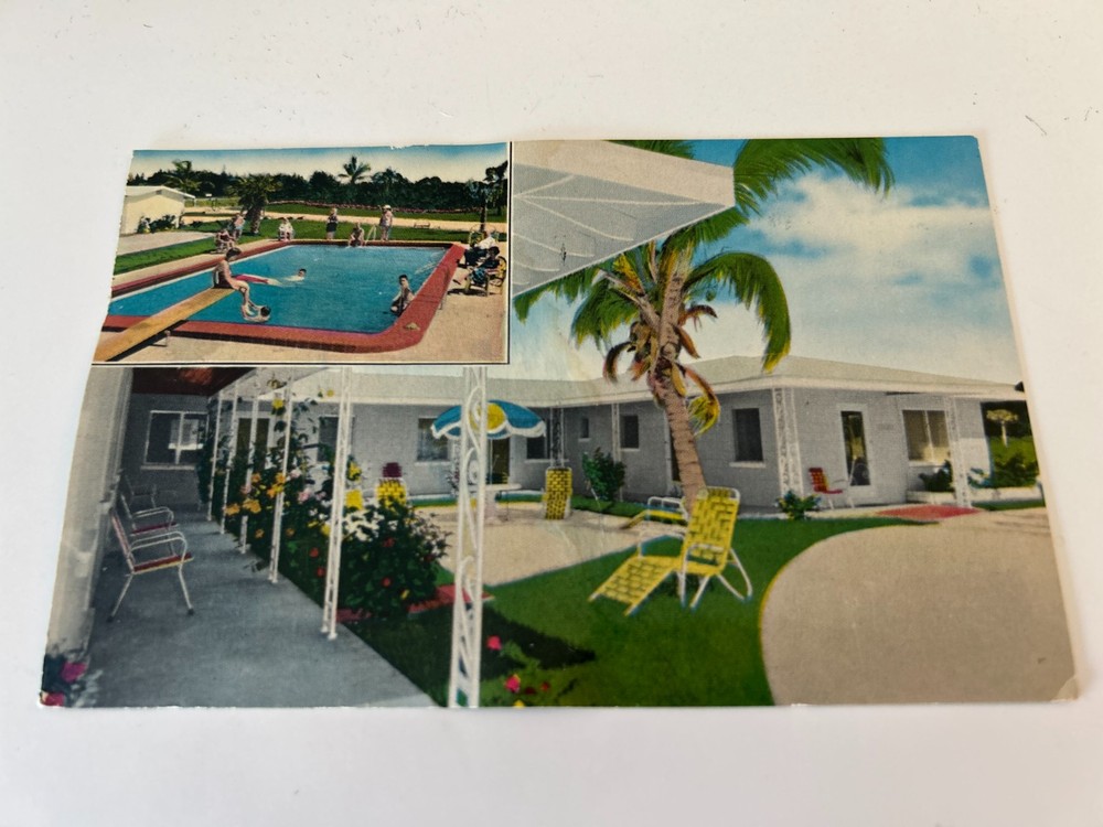 The Blue Horizon Vacation Apartments on Siesta Key Sarasota Florida FL Postcard
