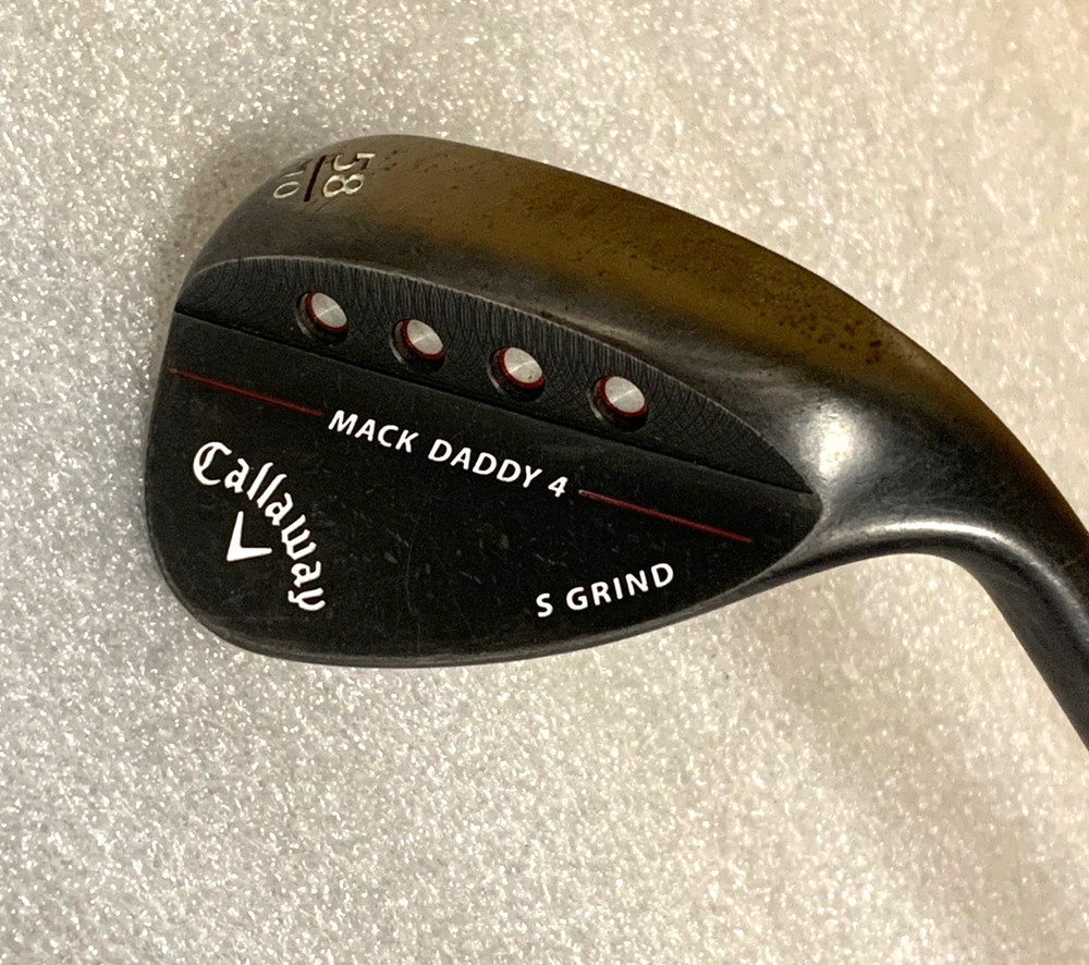 Callaway Mack Daddy 4 58* 10 S Grind R Milled Wedge Dynamic Gold, RH 31.5''
