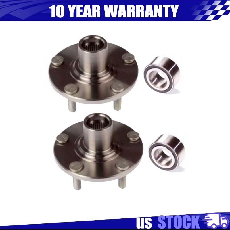 Se of 2 Front Wheel Hub Bearing For Ford Fusion Lincoln MKZ Mercury Milan CA E18