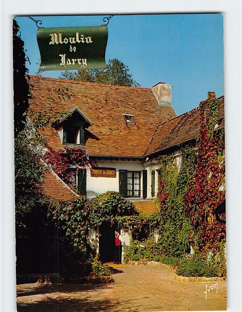 Postcard Auberge du Moulin de Jarcy Varennes Jarcy France