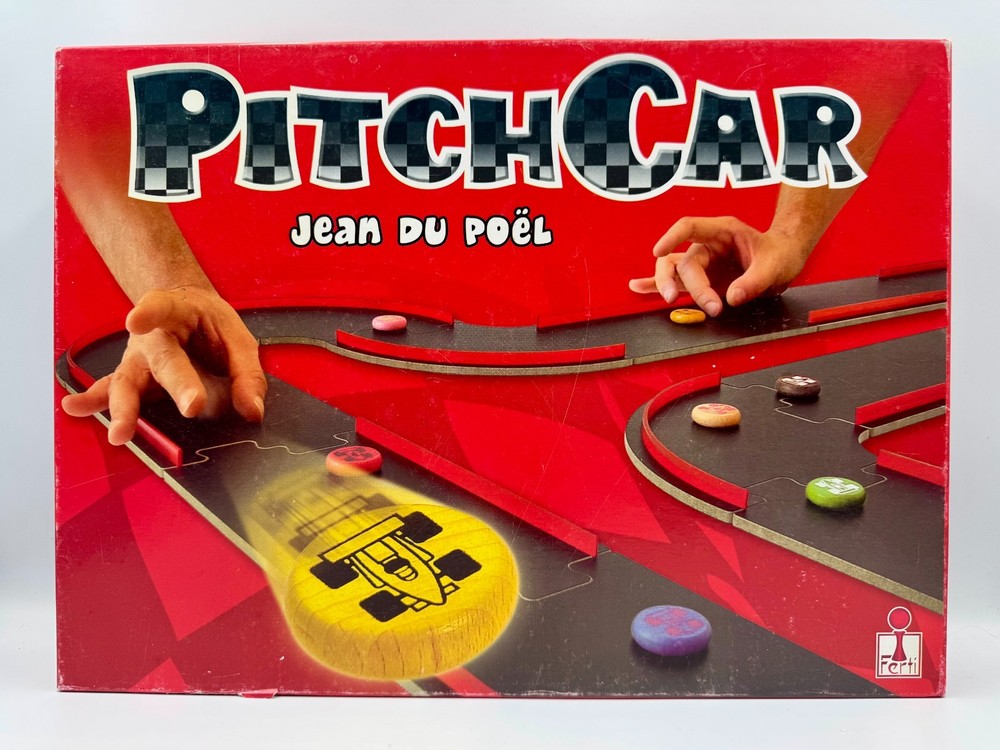 PITCH CAR PitchCar Carabande Board Game 2003 Jean du Poel Multilingual Box