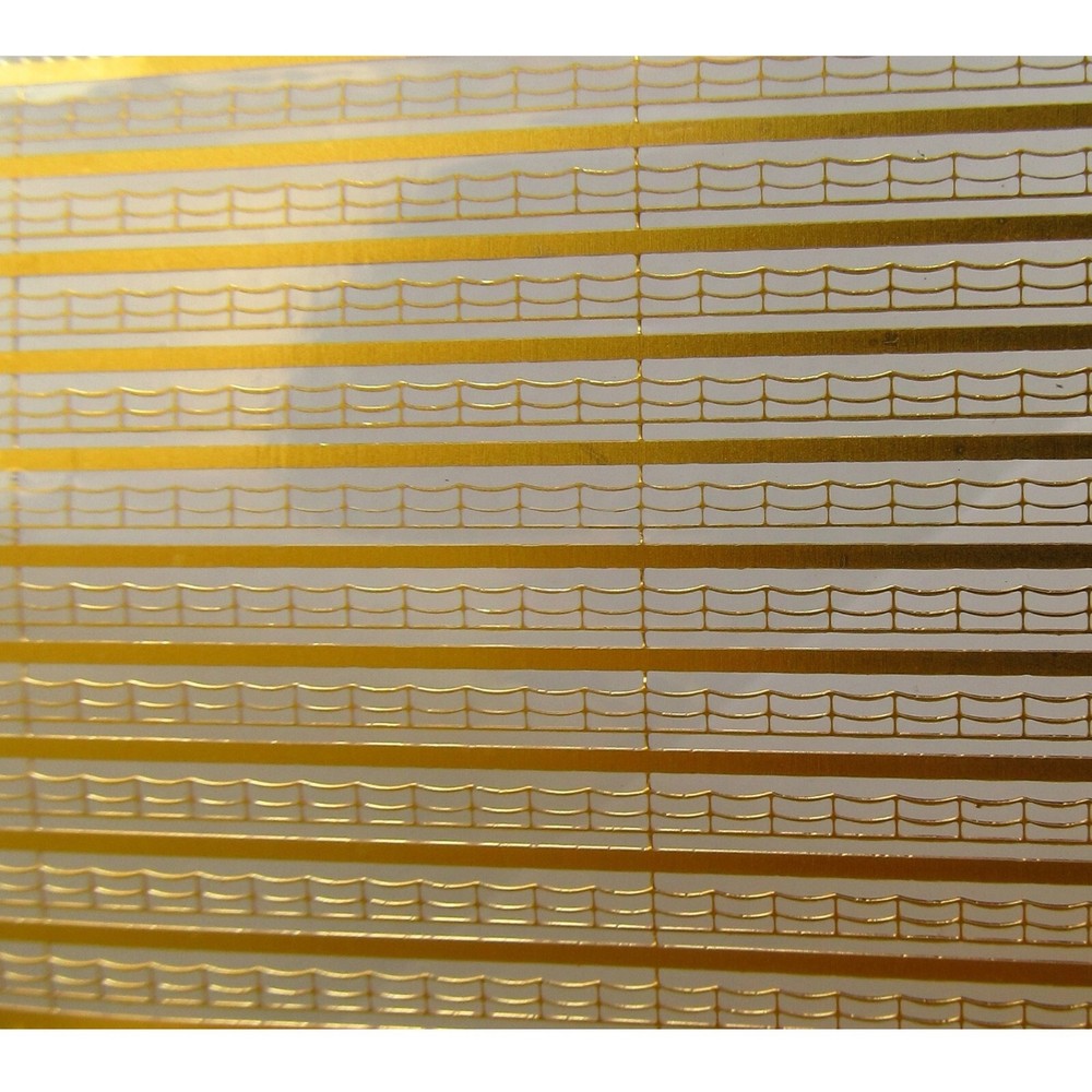 Metallic Details MD70004 Ship accessories 1:700 Double stranded rail with sags