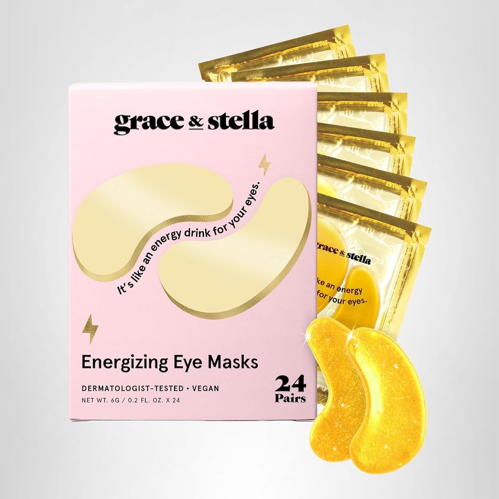 grace & stella Award Winning Under Eye Mask - Valentines Day Gifts for Mom, Gel