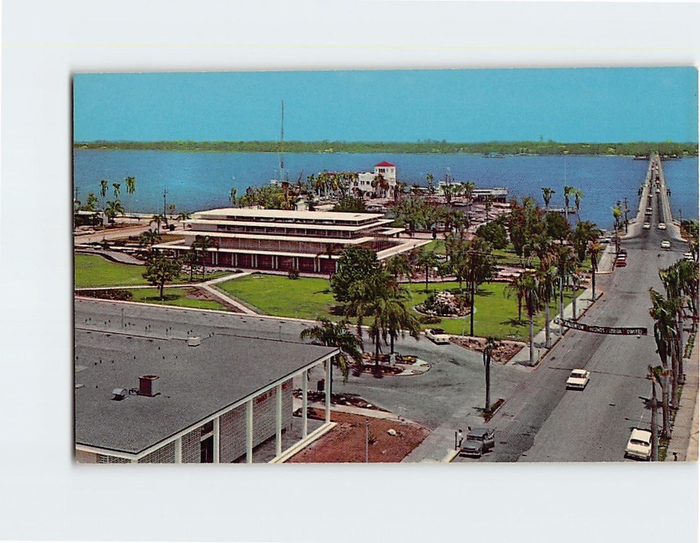 Postcard Chamber of Commerce, Municipal Auditorium & Pier Bradenton Florida USA