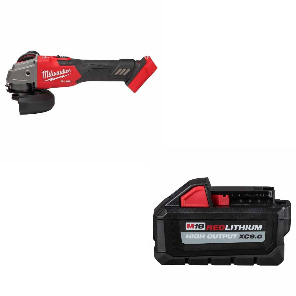 Milwaukee 2889-20 M18 FUEL Grinder with Free XC6.0 Battery Pack US