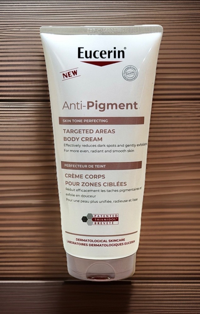 Eucerin Anti-Pigment Targeted Areas Body Cream 200ml (6.76floz). Exp 03/2028.
