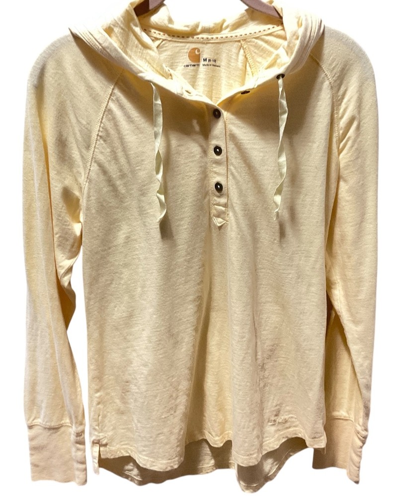Carhartt Lightweight women's (unisex) Yellow Hoodie size M