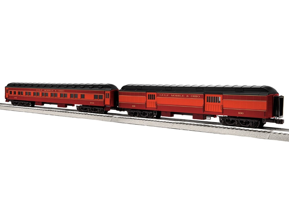 GM&O 18 Passenger Car 2 Pack Set by Lionel 2127490