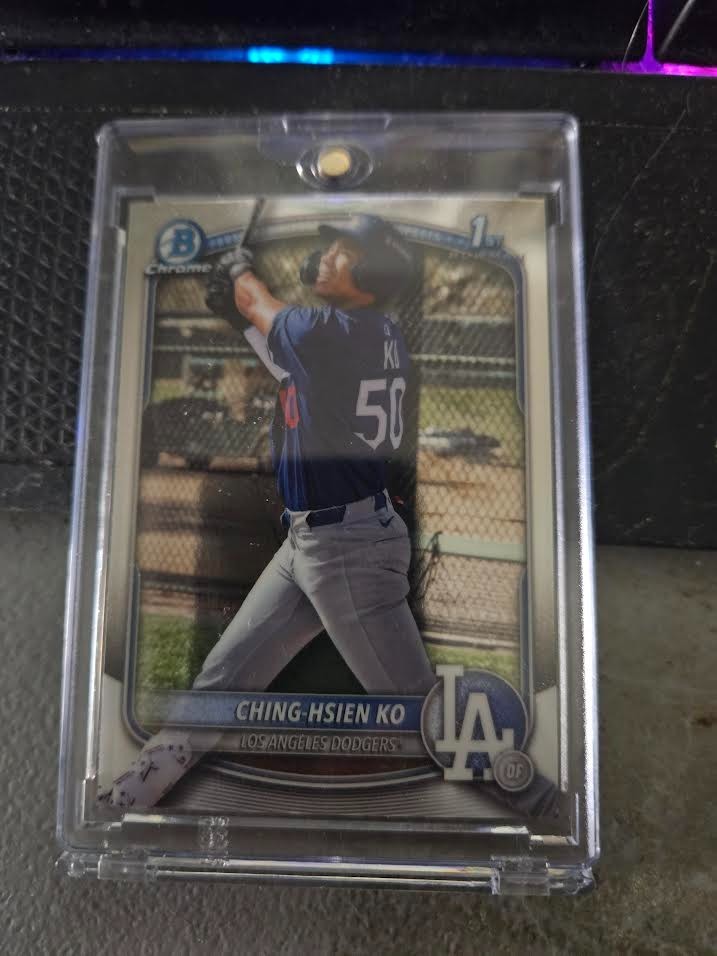 2025 Bowman Chrome - Prospects Ching-Hsien Ko, Ching-Hsien Ko #BCP-224 Refractor