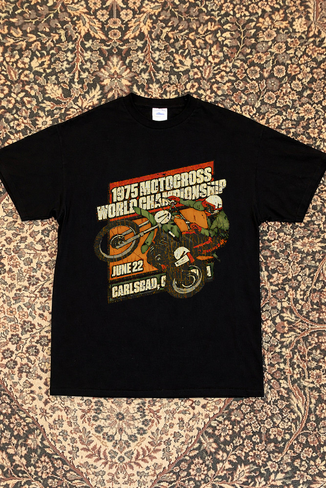 Vintage Motocross World Championships 1975 Men's T-Shirt