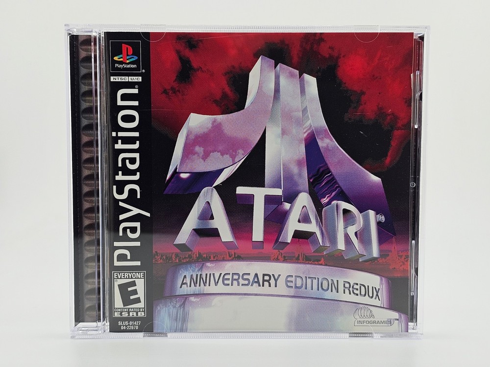 Sony Playstation 1 PS1 Atari Anniversary Edition Redux CIB Cleaned & Tested