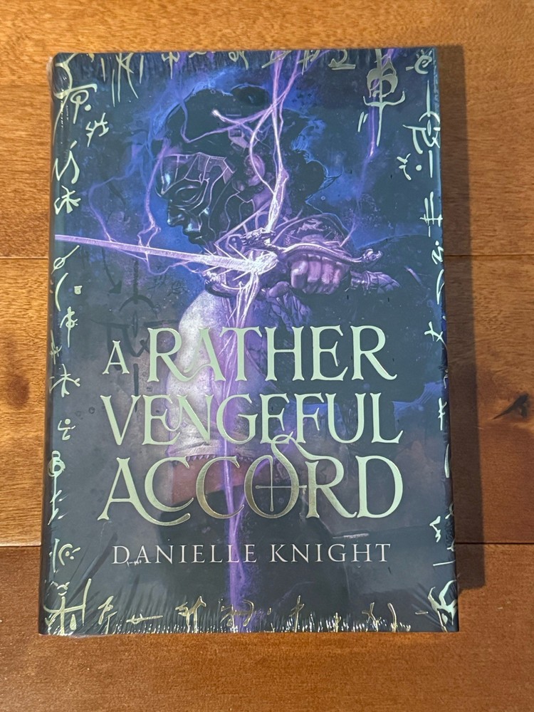 A Rather Vengeful Accord by Danielle Knight Illumicrate Signed Edition SEALED