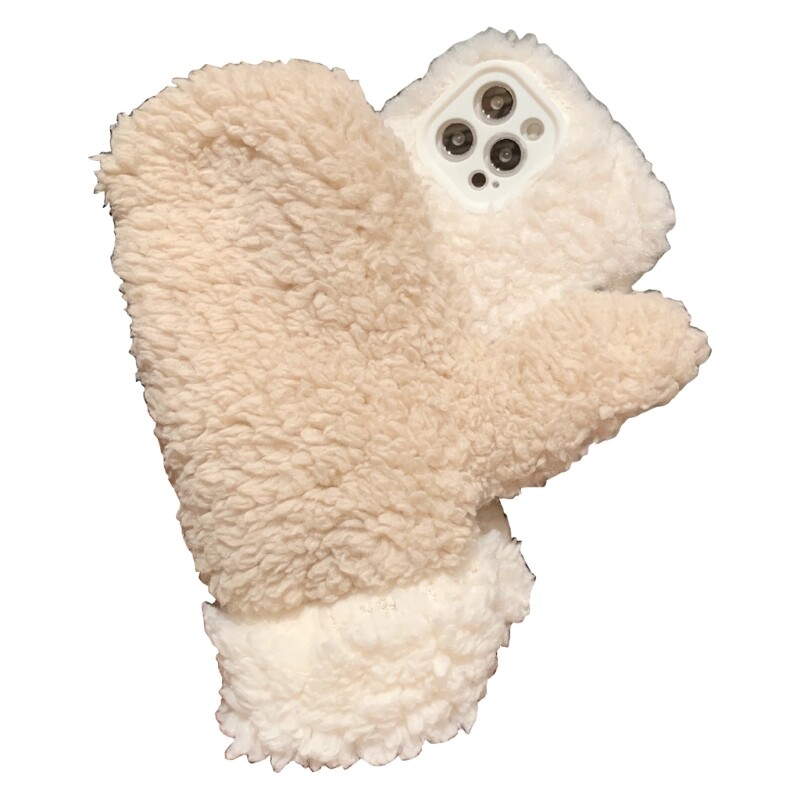 Warm Glove Phone Cases Soft and Comfortable Decor Shell Portable Artifact
