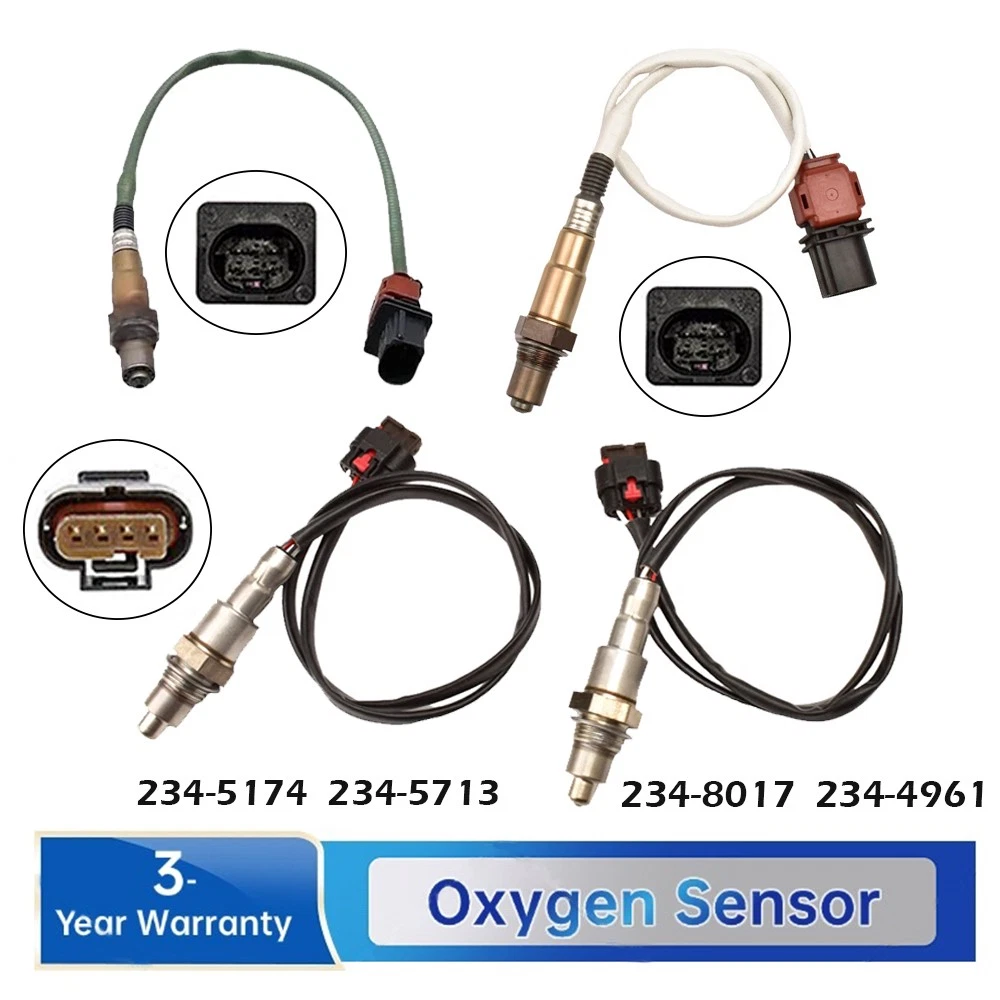 4Pcs Oxygen O2 Sensor For 2017-20 Ford F-150 3.5L Turbo V6 Upstream&Downstream