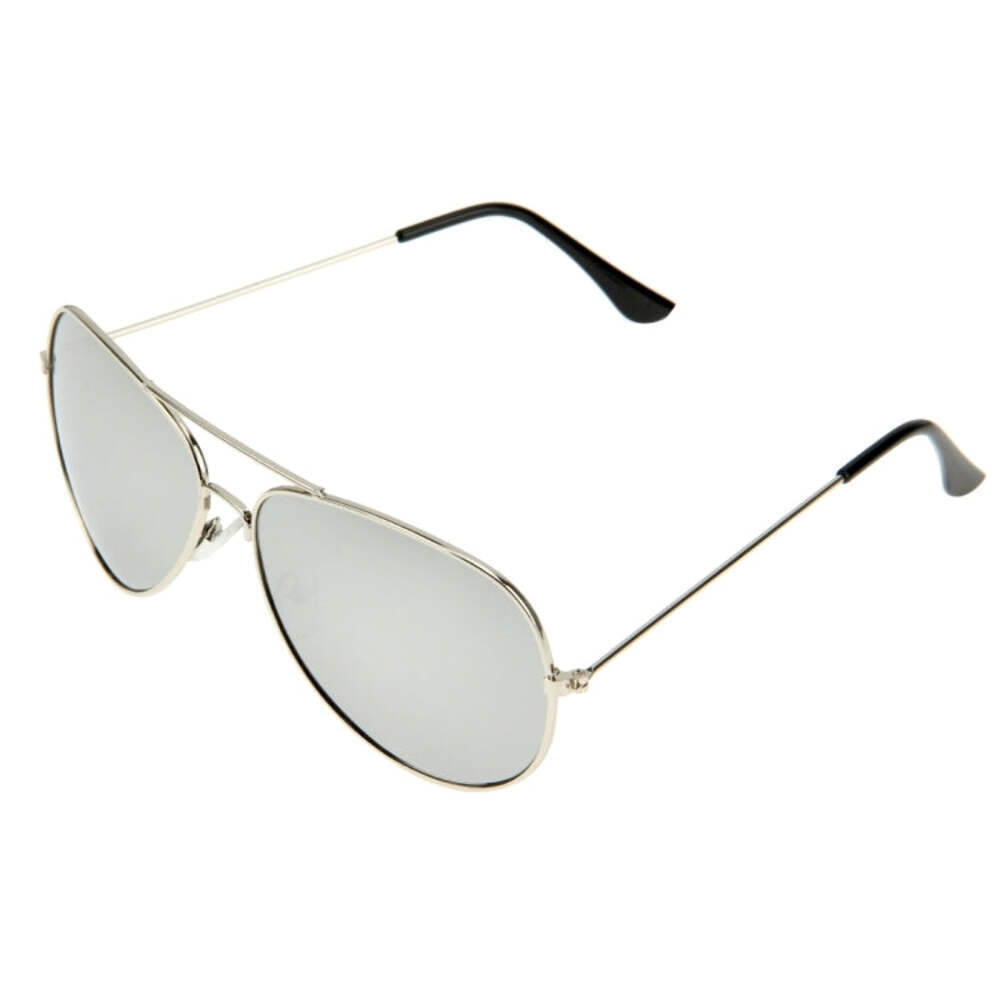 UV400 UV Protection Metal Frame AC Lens Frog Mirror Eyeglasses Sunglasses-image