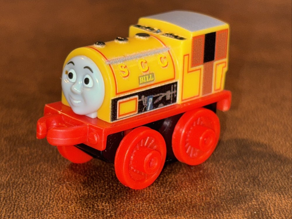 ‘14 Thomas The Train TrackMaster Small Push Along Die-Cast PVC Train #K16D Bill