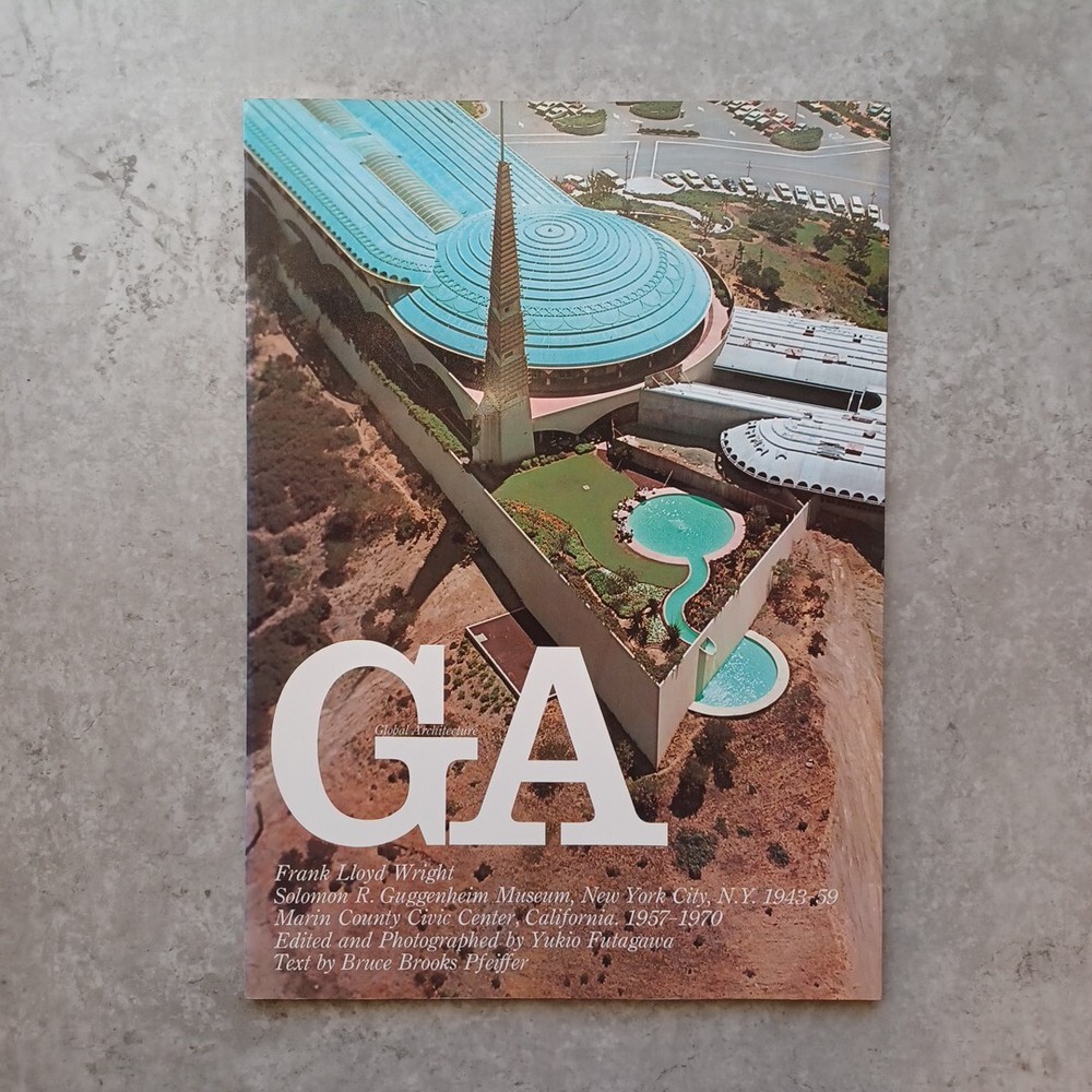 GA 36 ：Frank Lloyd Wright Guggenheim   :Yukio Futagawa　Global Architecture