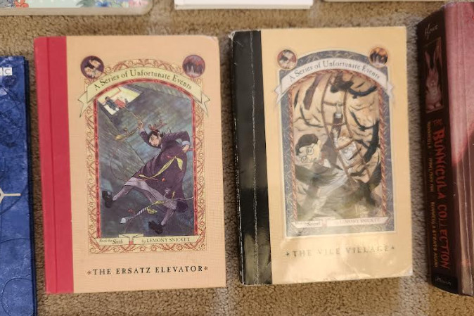 Lot of A Series of Unfortunate Events Books Volumes 6 & 7 by Lemony Snicket