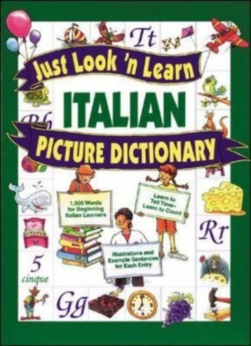Just Look n Learn Italian Pic - VERY GOOD